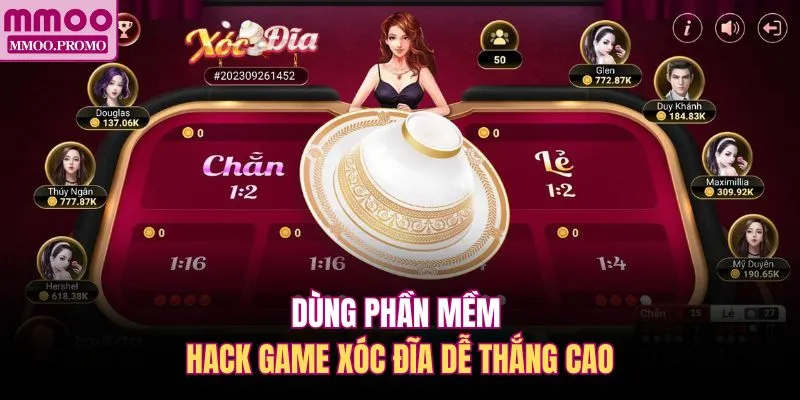 Dùng phần mềm hack game Xóc Đĩa dễ thắng cao