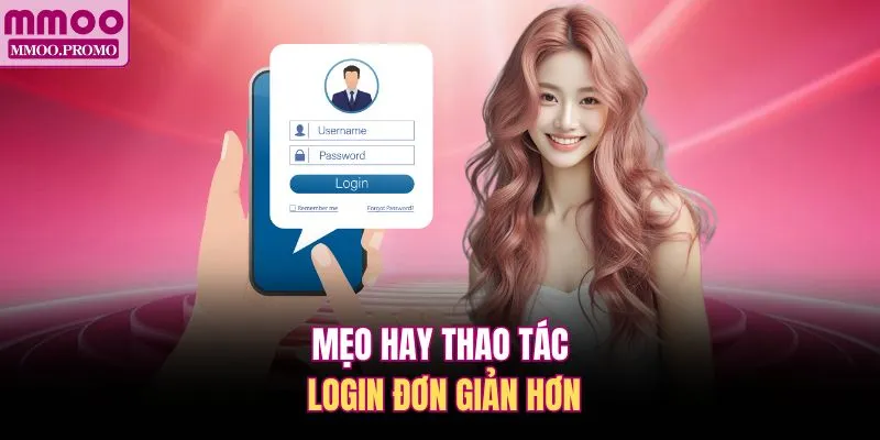 Mẹo hay thao tác login đơn giản hơn